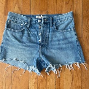 Madewell Relaxed Denim Shorts, 28